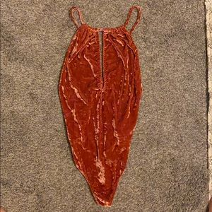 Velvet Bodysuit